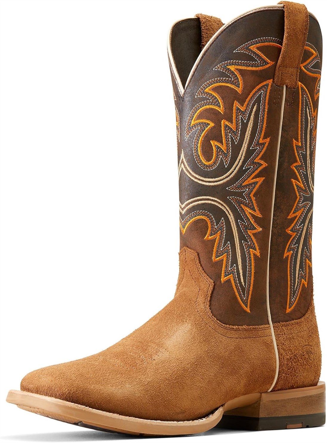 ARIAT Brushrider Western Suntan Roughout - Review