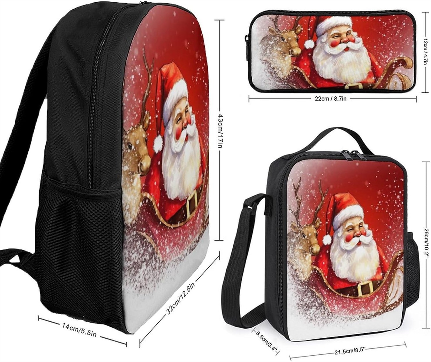 Backpack Lightweight Insulated Organizers Christmas