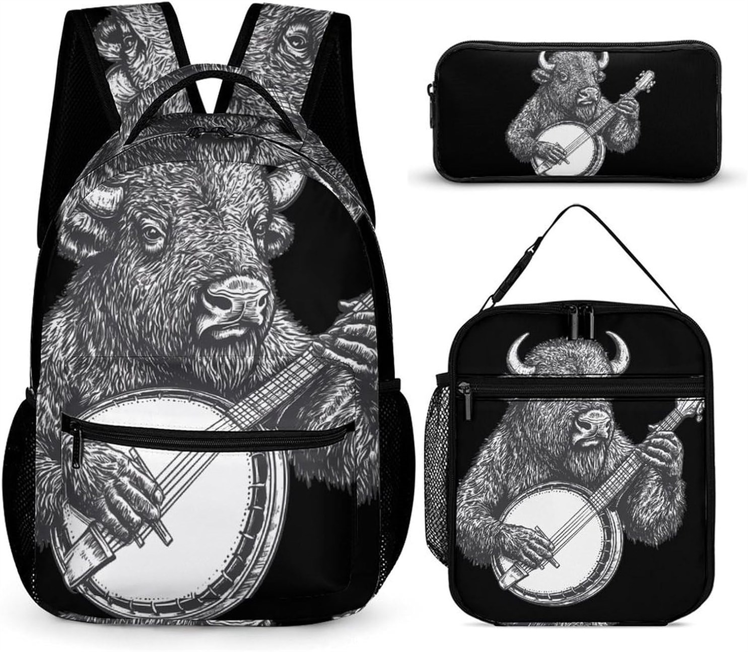 Banjo Bison Backpack Set: Cute, Coordinated, and Surprisingly Practical! Banjo Bison Backpack Set: Cute, Coordinated, and Surprisingly Practical!