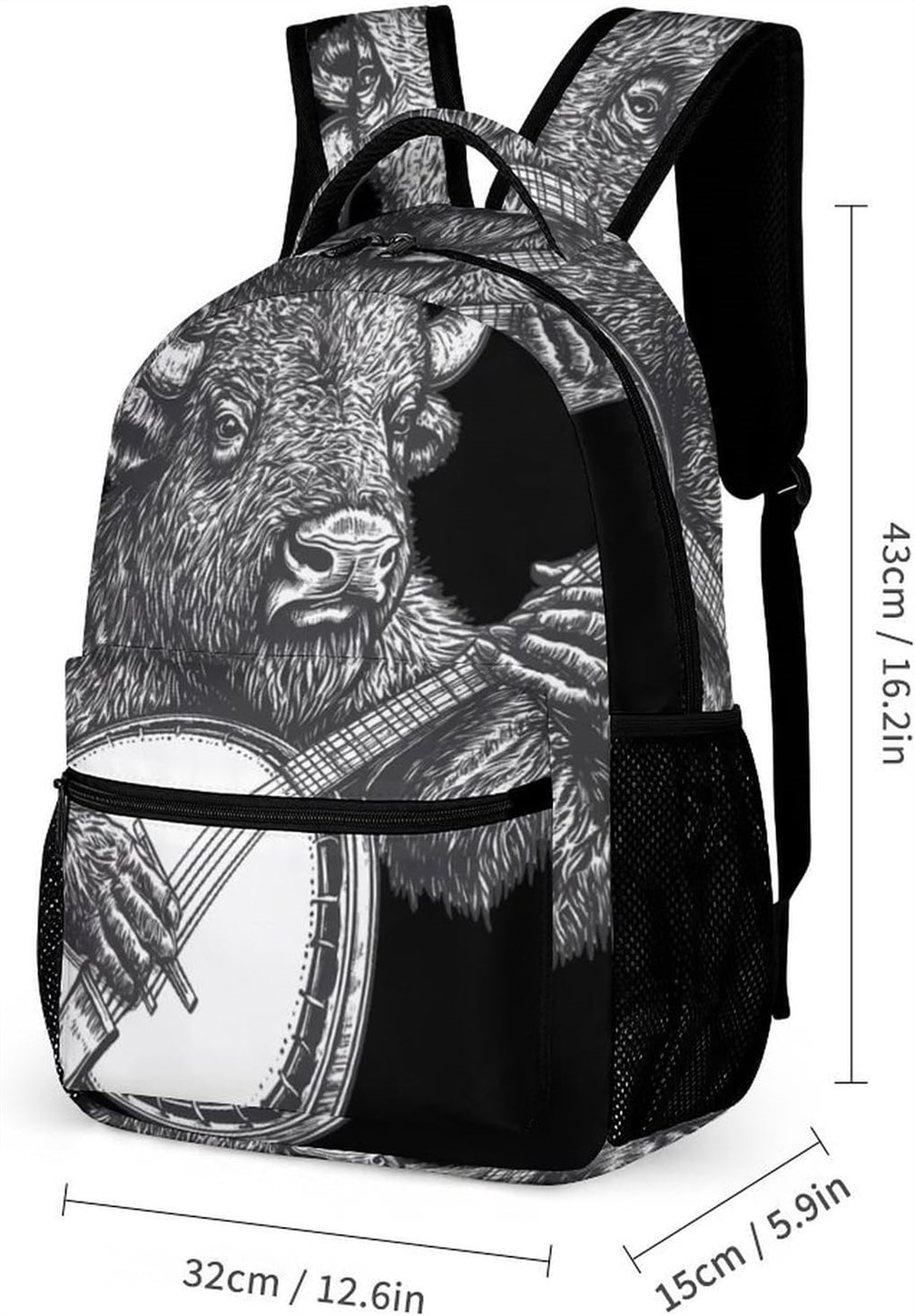 Banjo Backpack Shoulder Pencil Daypack