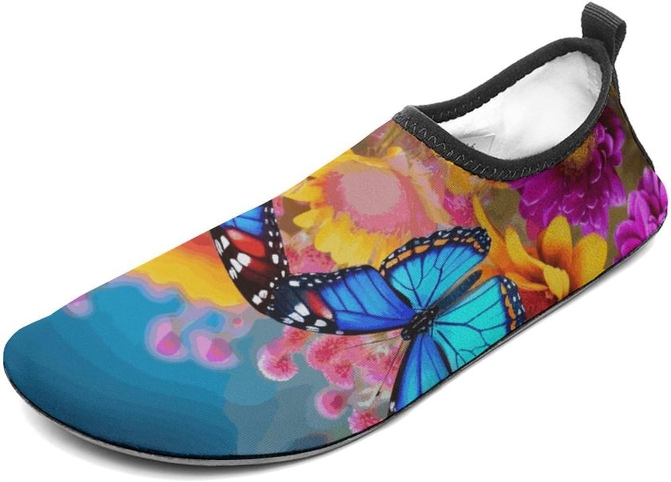 Barefoot Colorful Butterfly Flower Hiking - Review