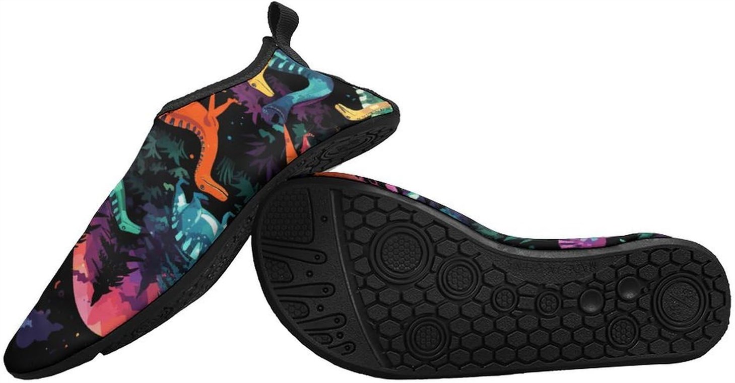 Barefoot Colorful Dinosaurs Hiking 8women