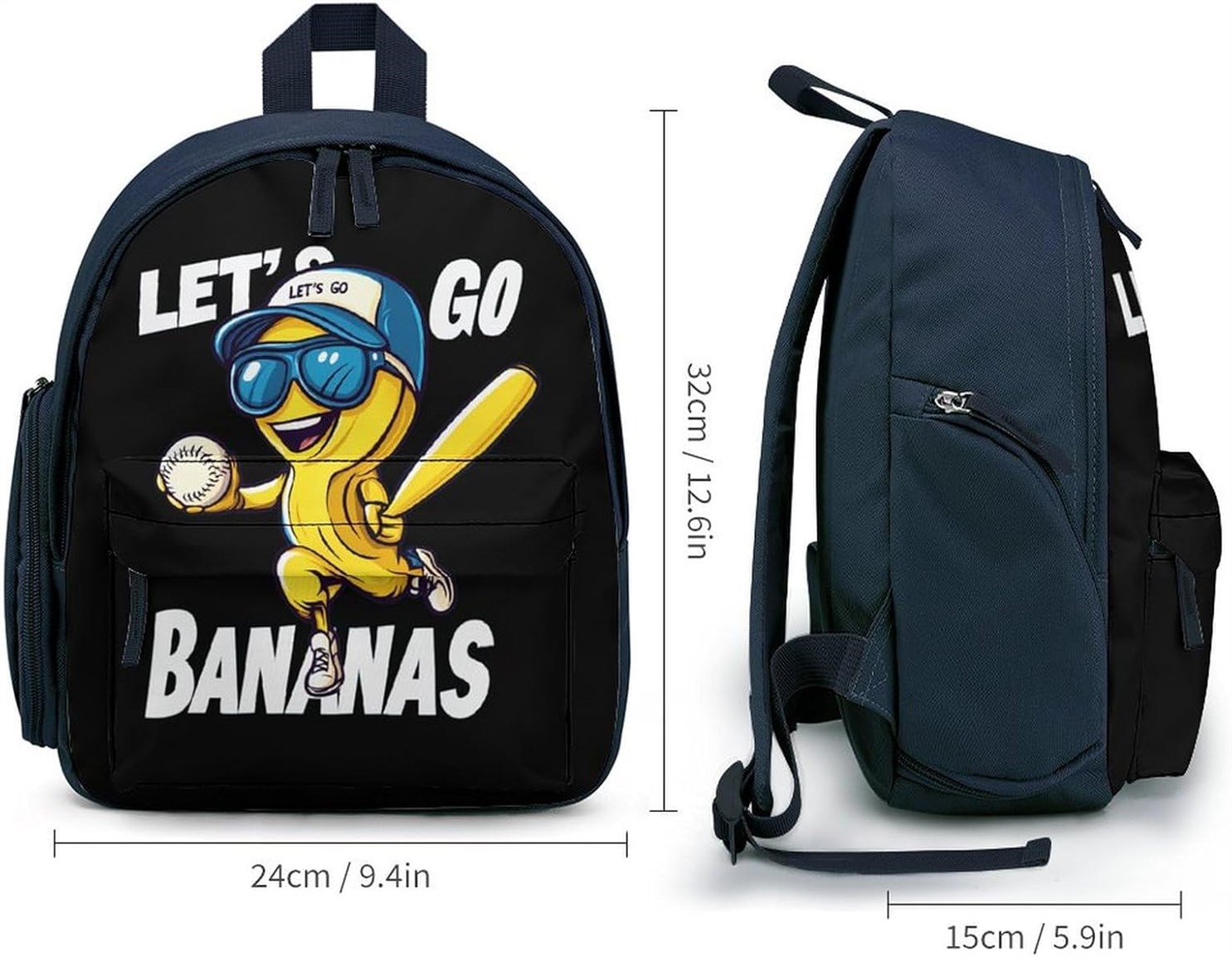 Baseball 1 Backpack Shoulder Lightweight Blue style