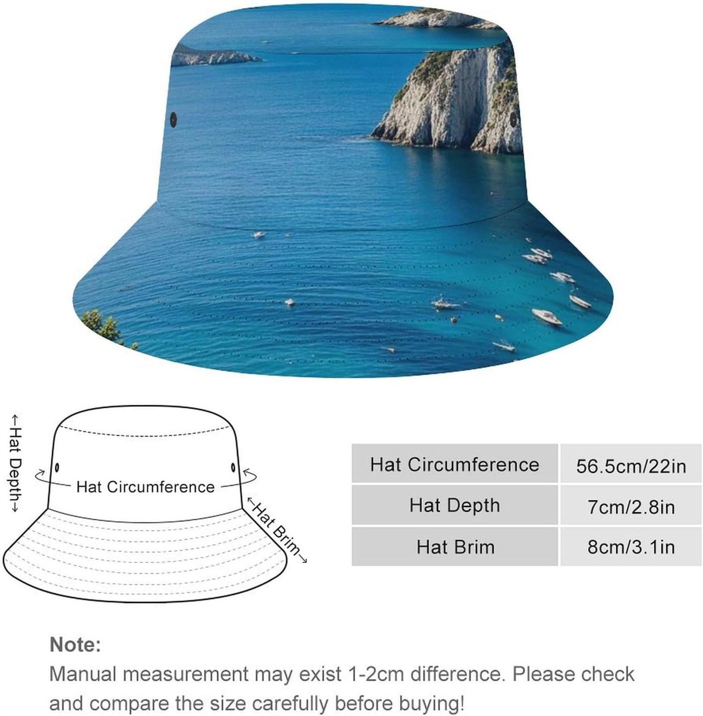 Boonie Fishing Landscape Bucket Hiking