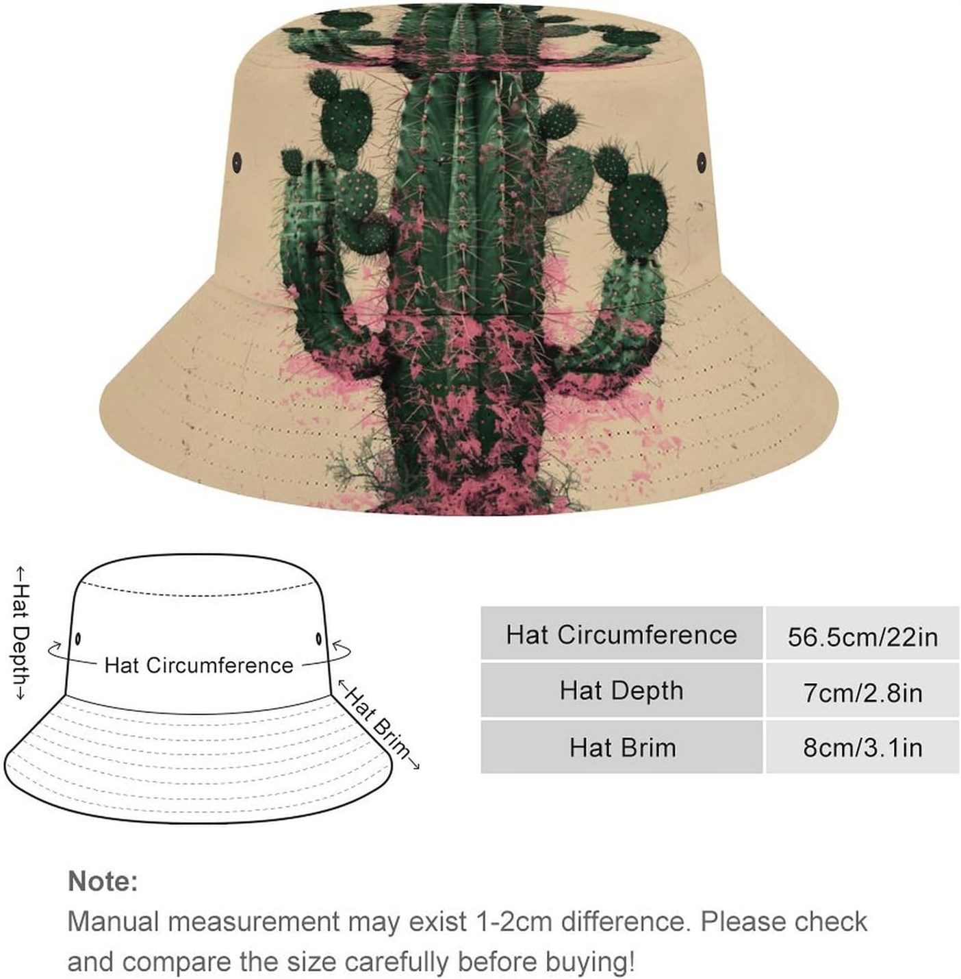 Cactus Plants Protection Fishing Fisherman