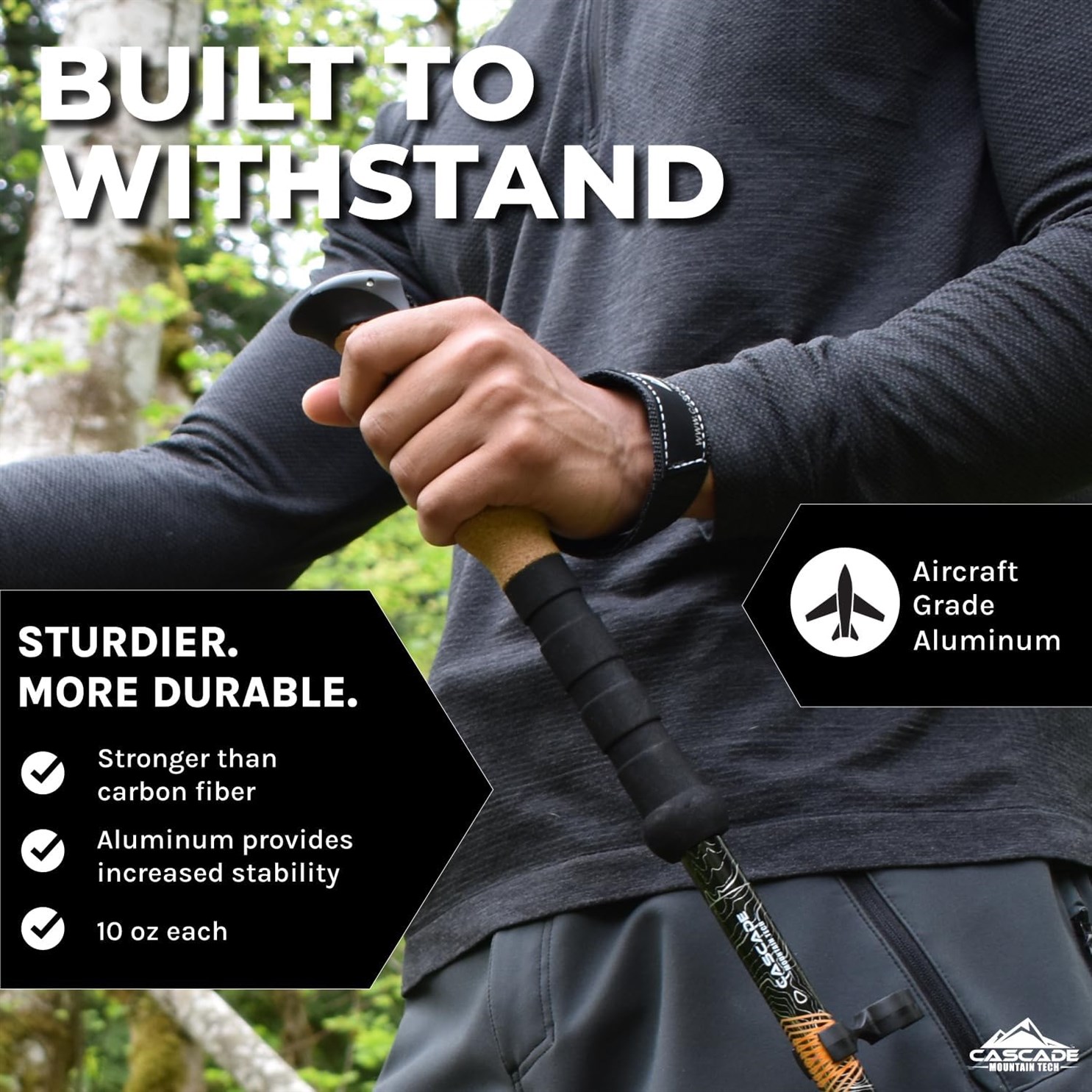 Cascade Mountain Tech Aluminum Collapsible