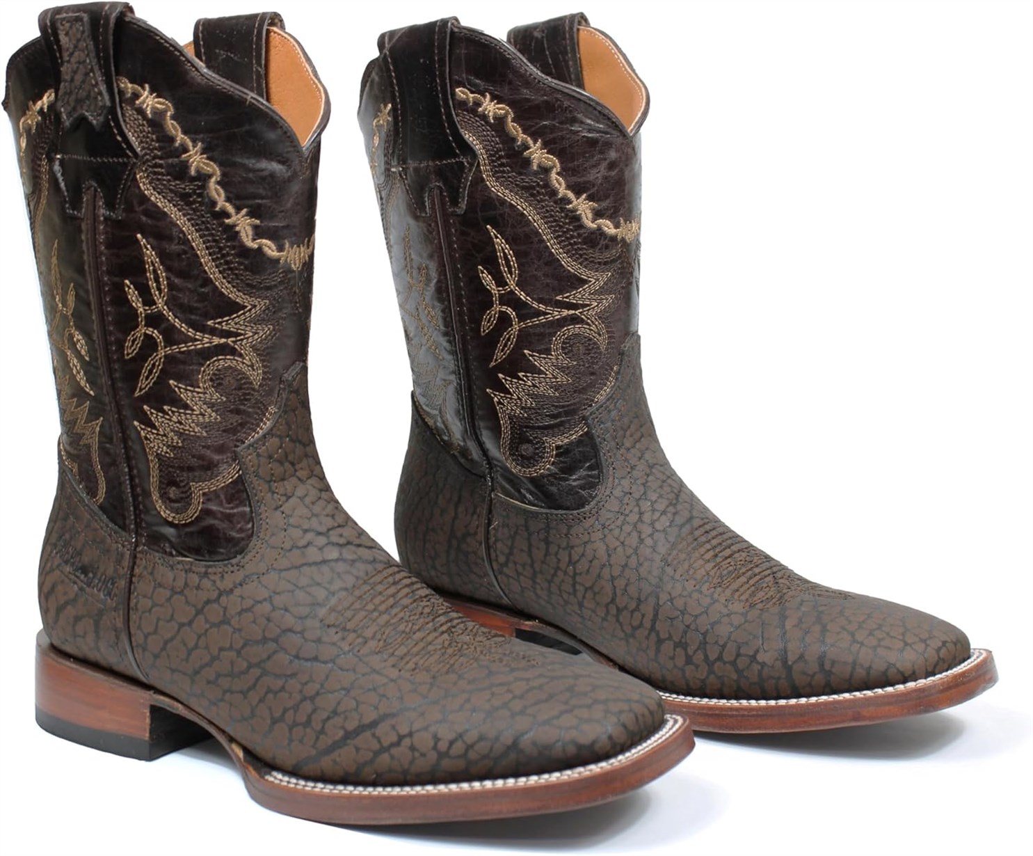Cuero Loco Bull Neck Vaqueras