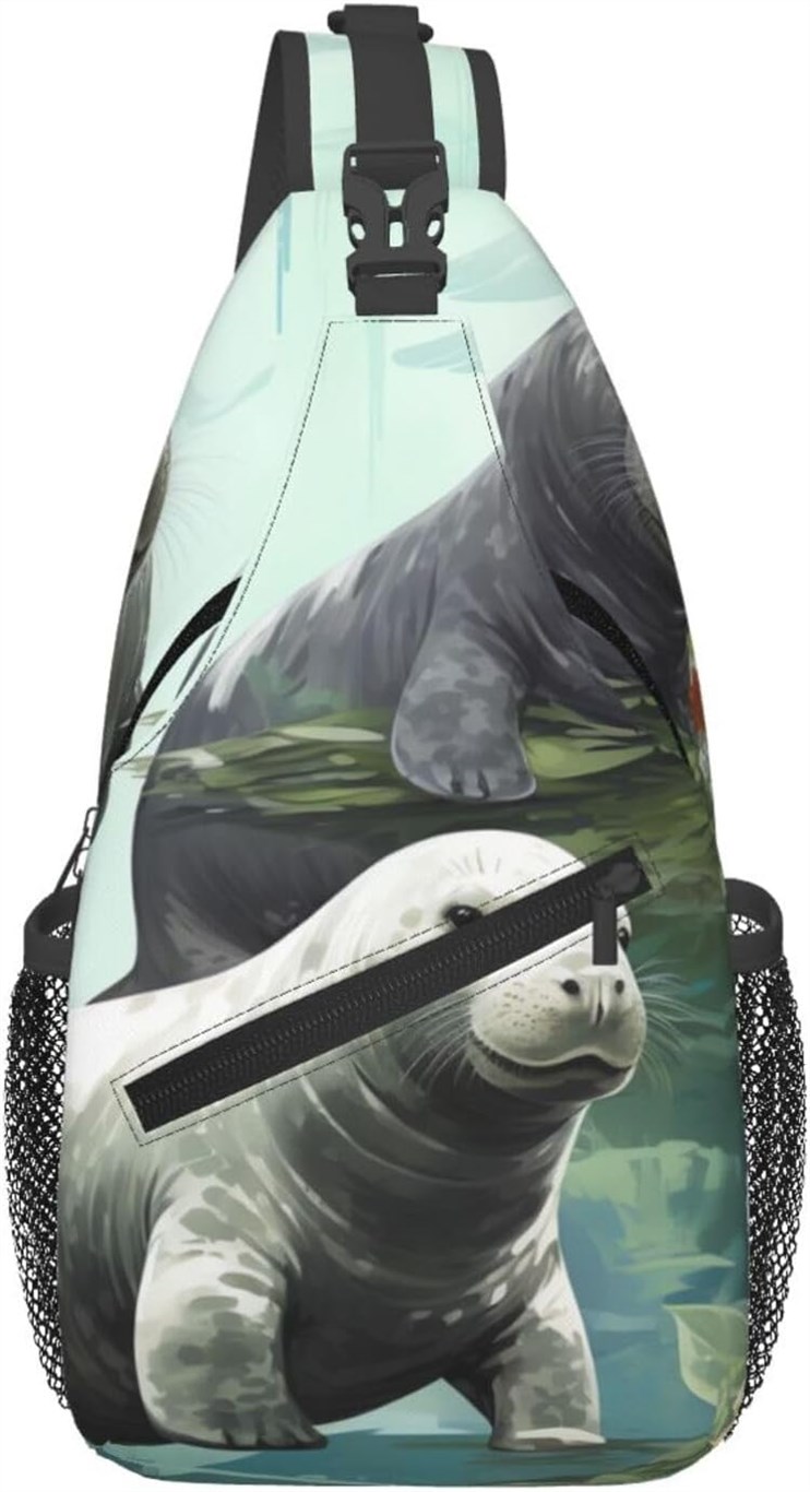 DWVTSLH Cross Chest Bag: Rabbits, Manatees, and My Unexpectedly Organized Life