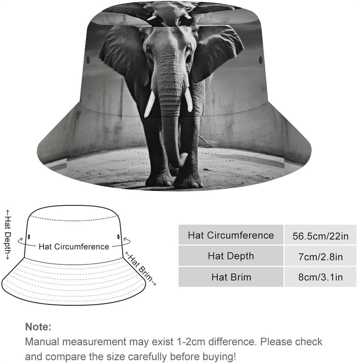Elephant Bucket Protection Fishing Fisherman
