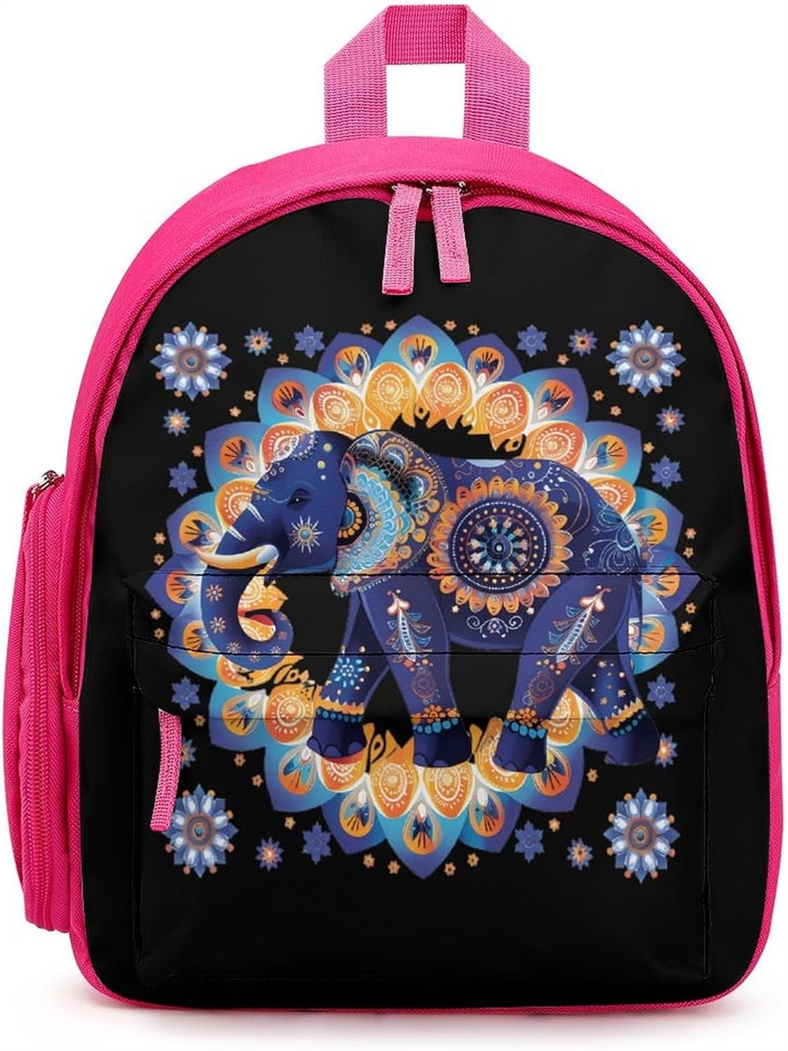 Elephant Mandalas Backpack Adjustable Pink style 2 - Buying Guide