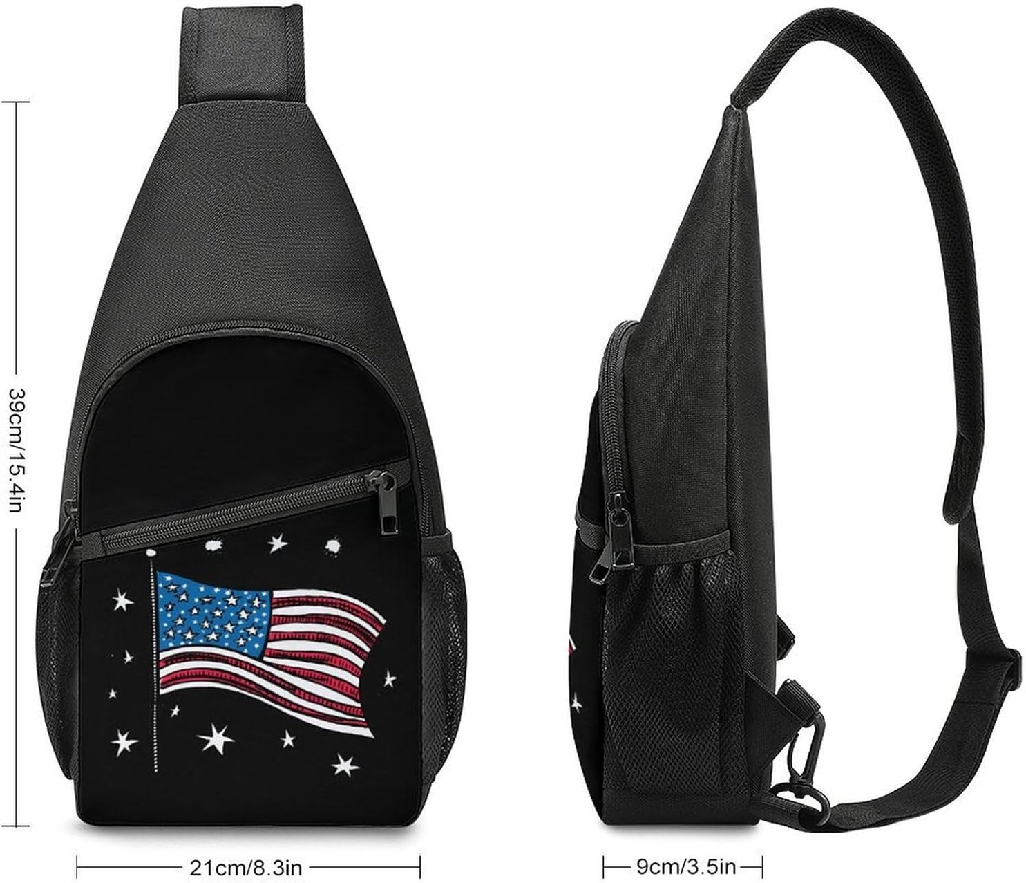 Fireworks Backpack Crossbody Outdoors Traveling