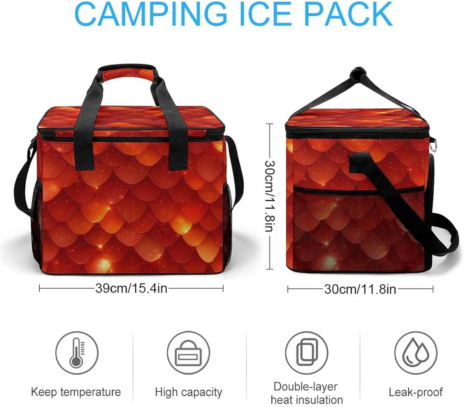 Glowing Leakproof Camping Backpack Storage