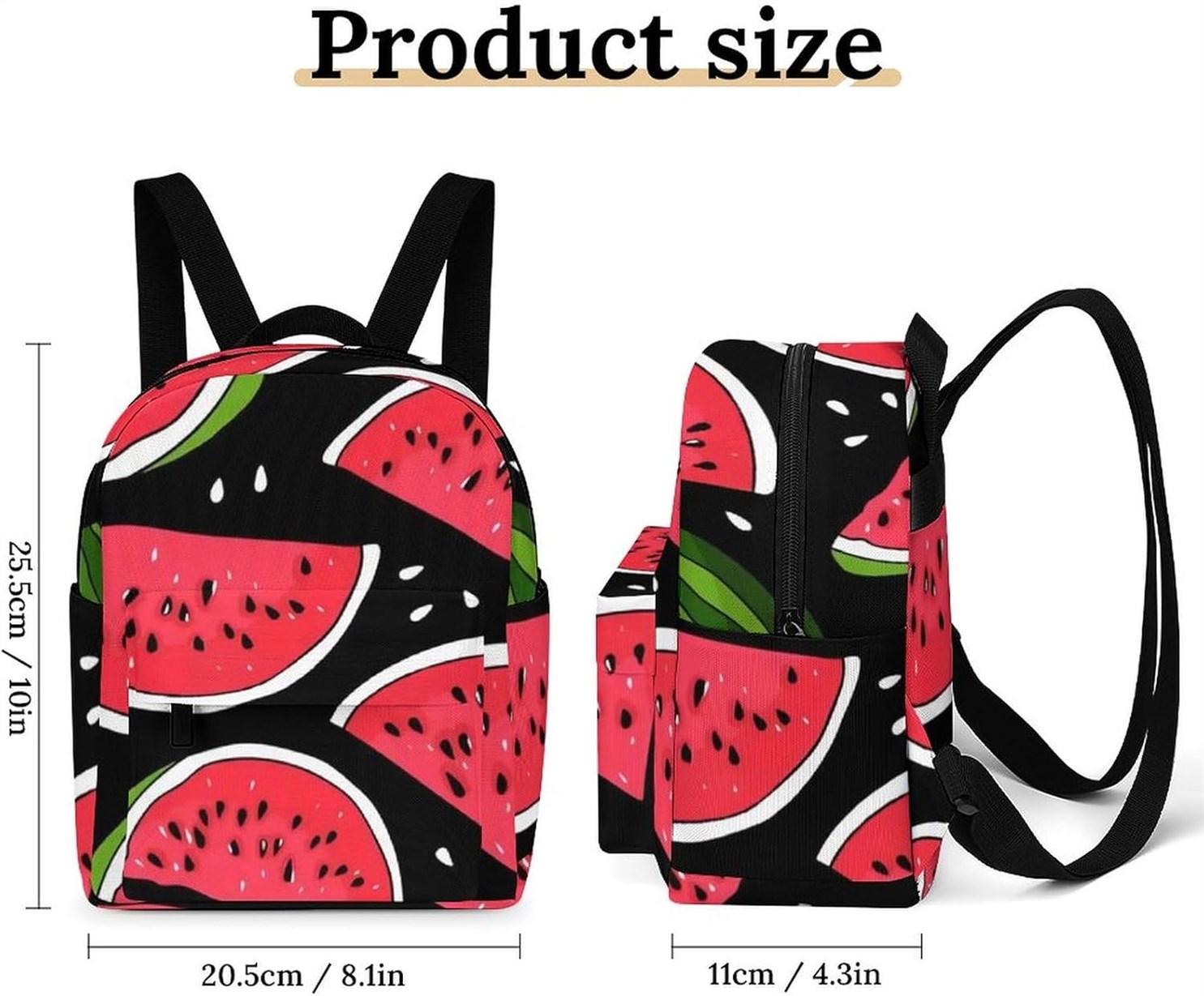 HYDJLXA Watermelon Lightweight Waterproof Versatile