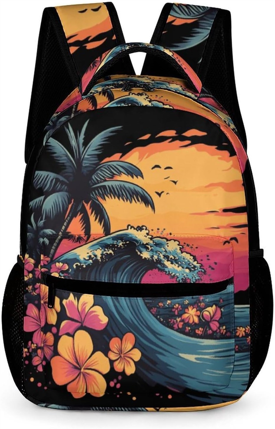 Hawaii Flowers Backpack Travel Daypack - Review