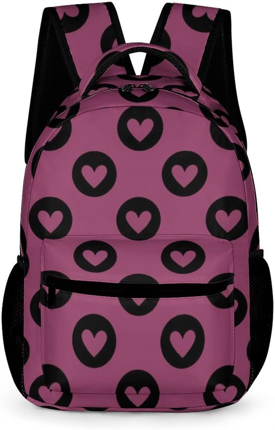 Hearts Backpack Daypack Pockets Shopping - Tested and Reviewed