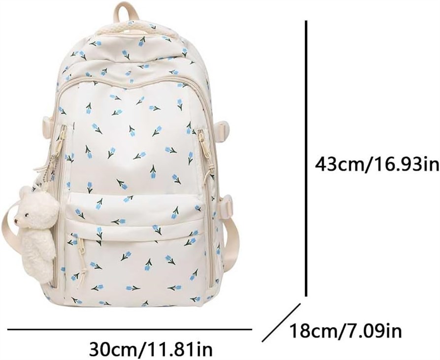 LivialyCity Coquette Backpack Aesthetic Daypack