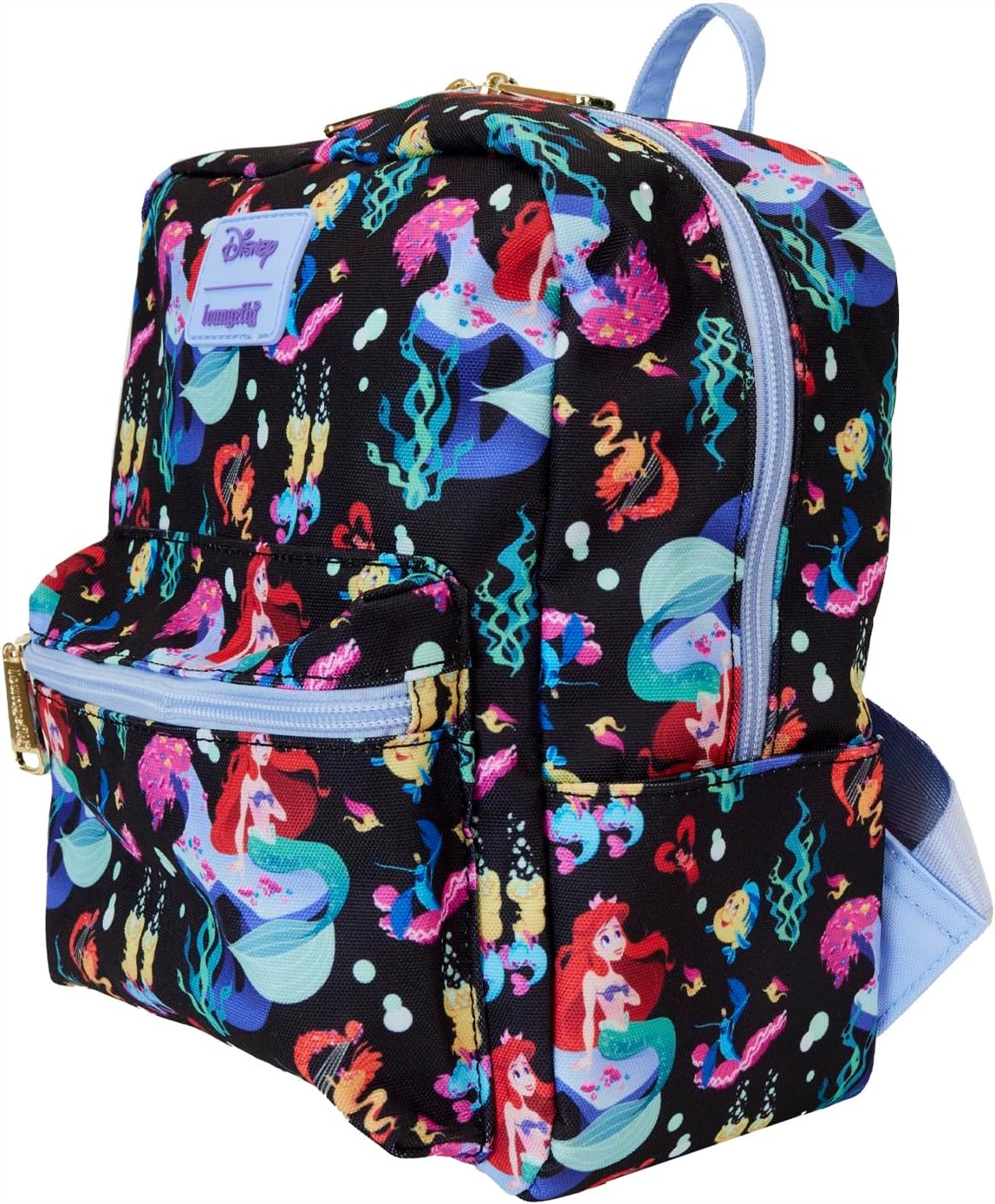 Loungefly Mermaid Anniversary All Over Backpack