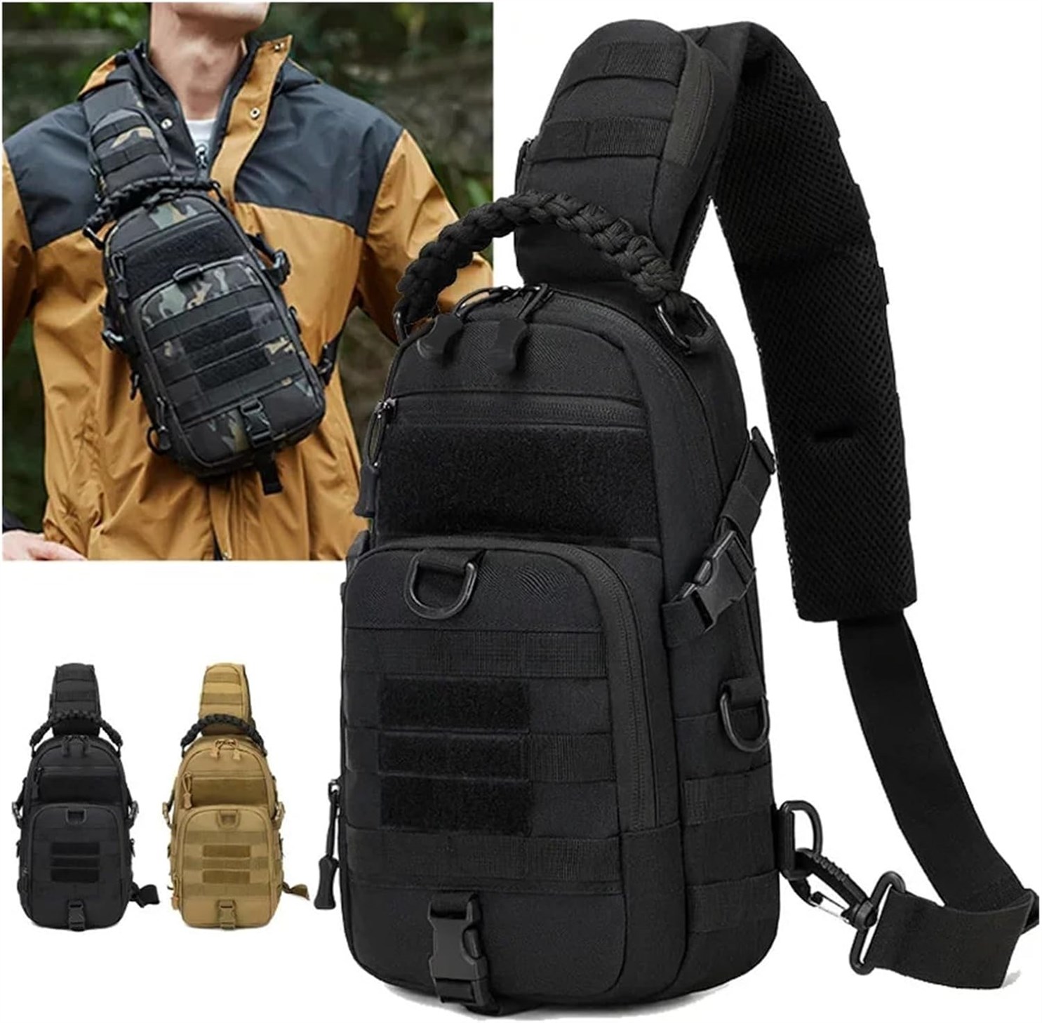 MURVE Camping Tactical Shoulder Climbing
