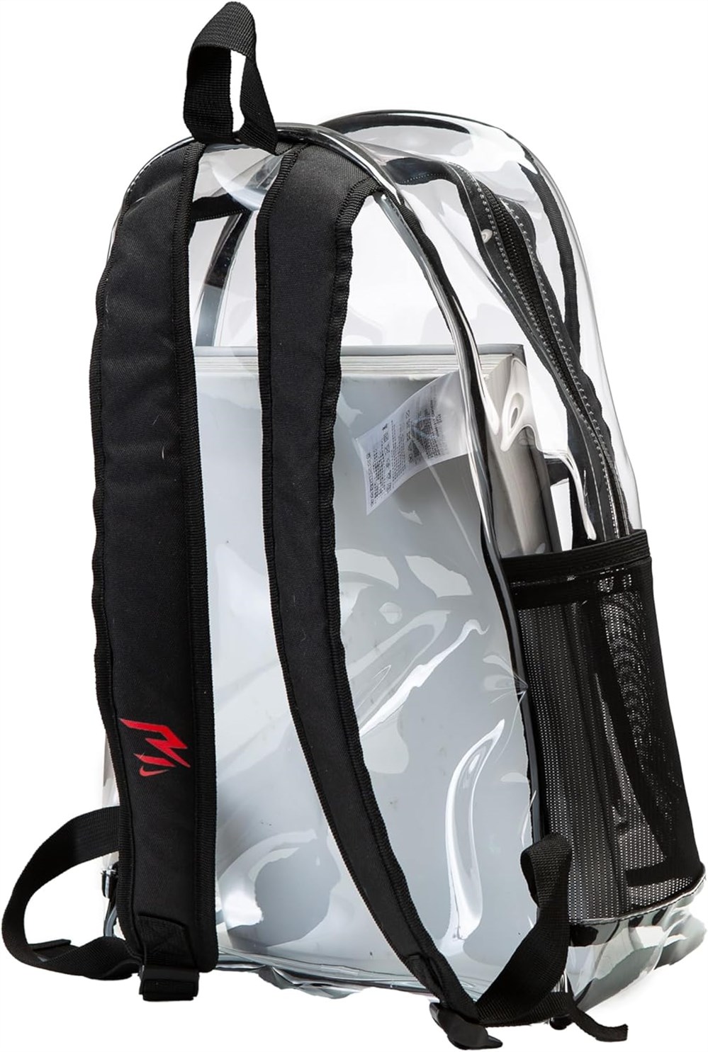 Nike Brand Clear Backpack Black