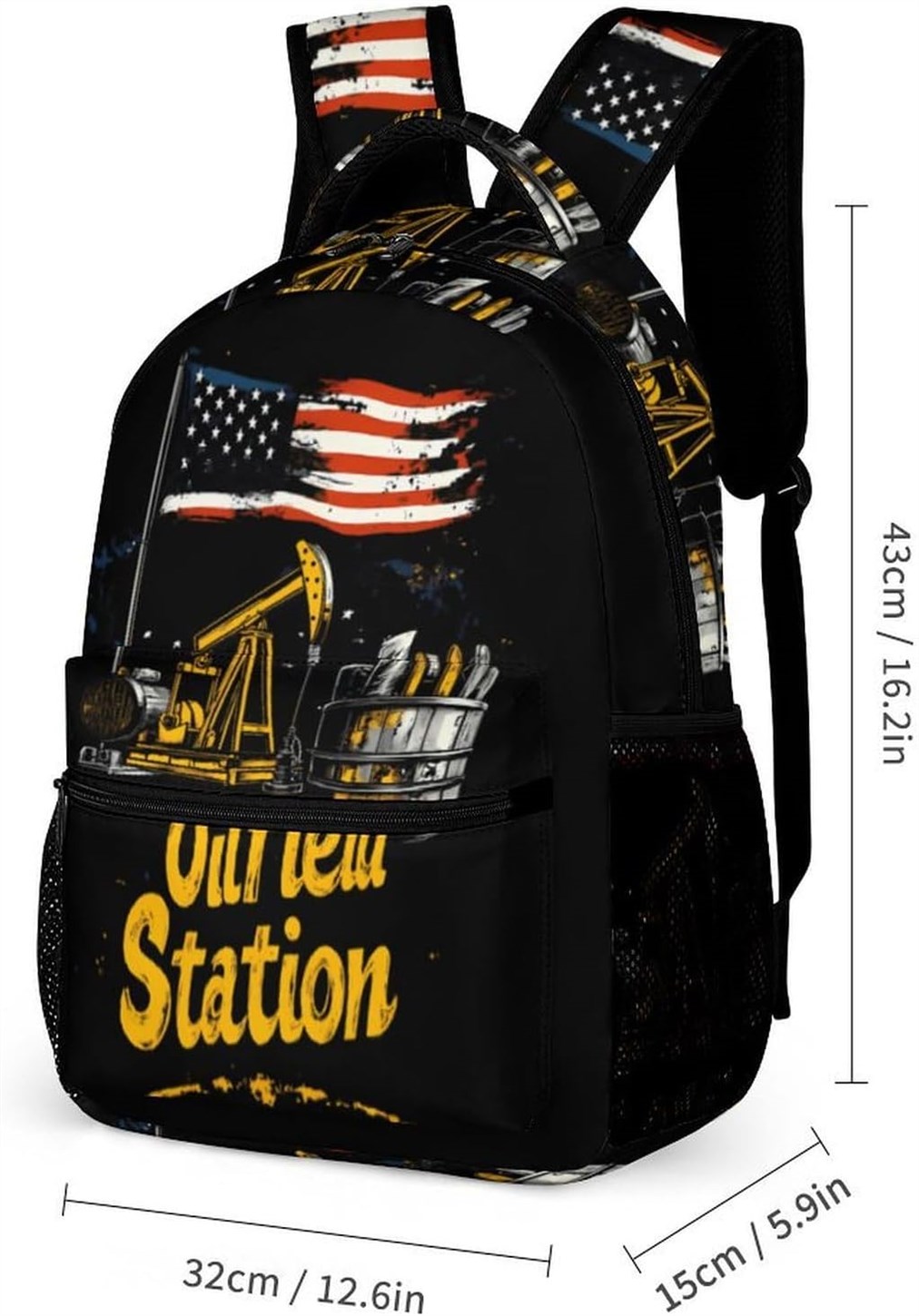 Oilfield Station Backpack Daypack Insulated