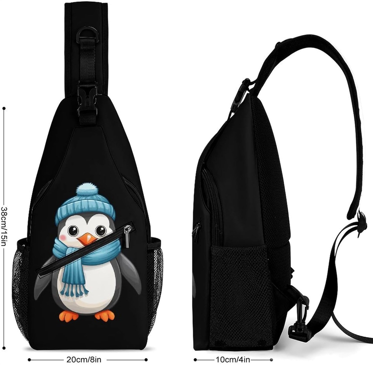 Penguin Backpack Multipurpose Crossbody Shoulder
