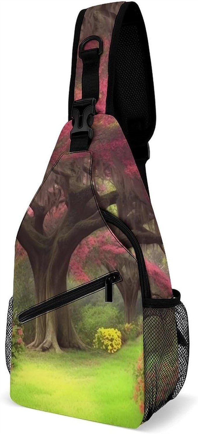 QVUEagriSJ Crossbody Backpack Garden Travel - Review