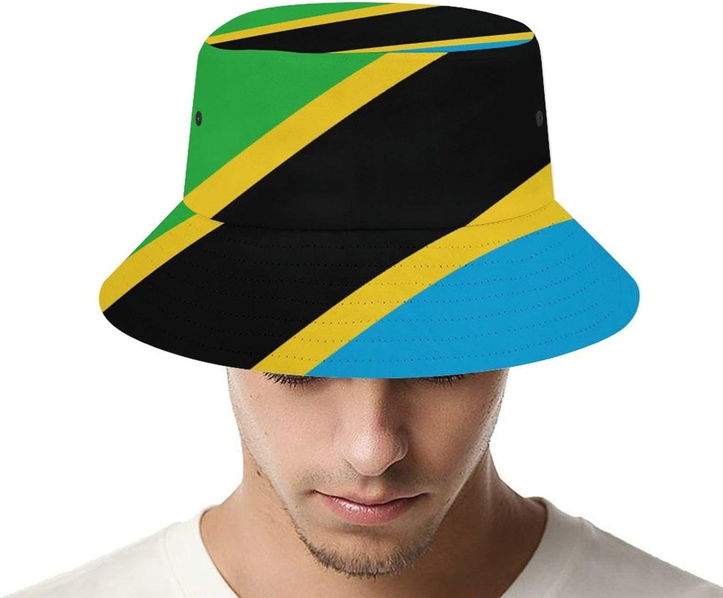 Tanzania National Flag Bucket Hat