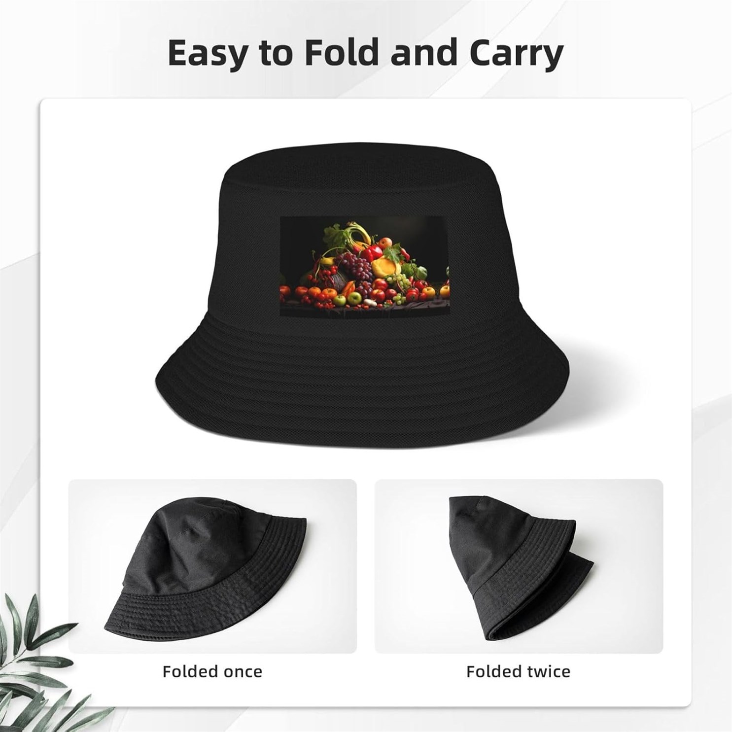 WZYCWB Vegetables Double Layer Fishermans Suitable