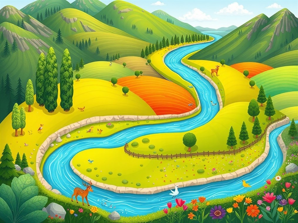 Rivers: Nature’s Flowing Highways – Fun Facts for Kids!