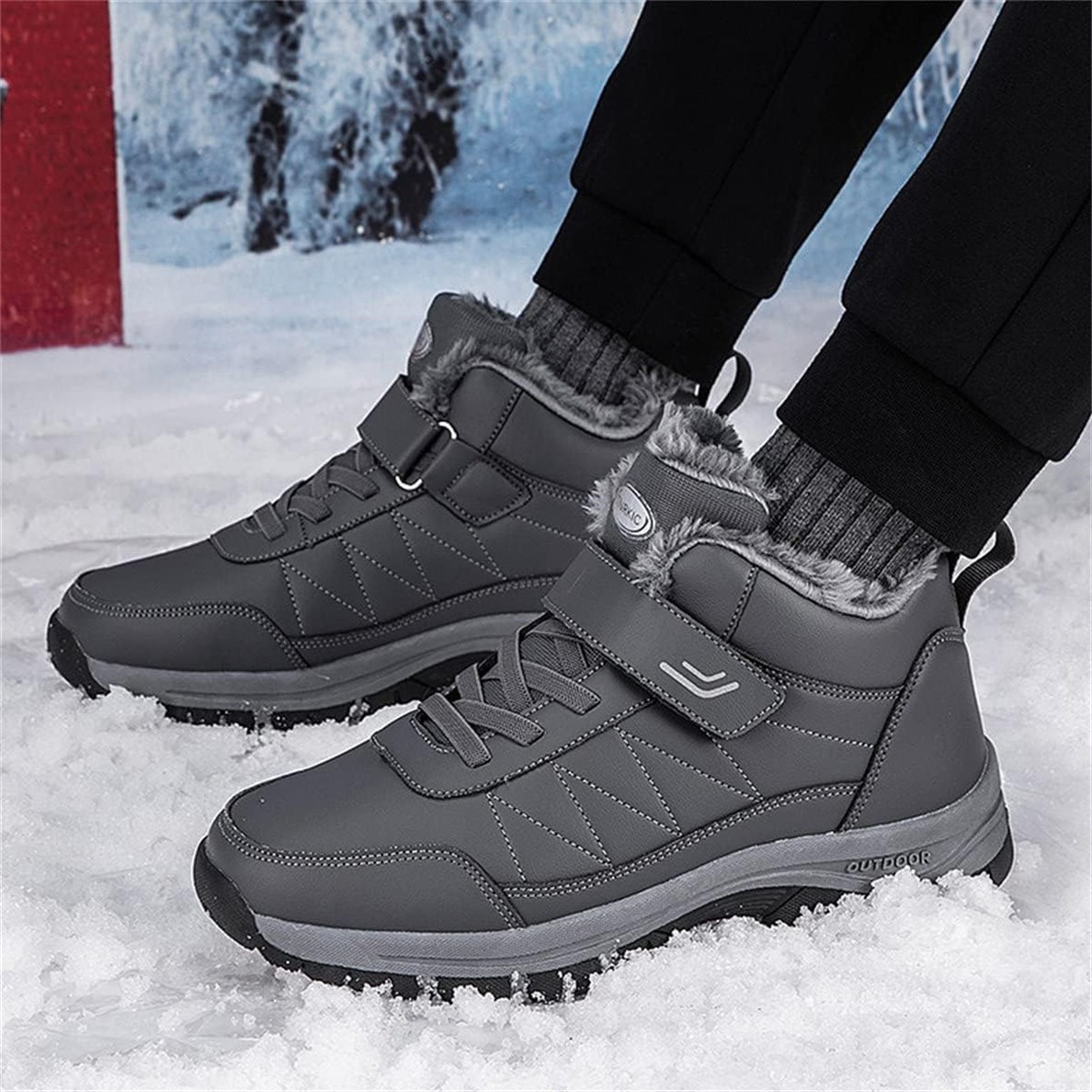 Winter Casual Outdoor Waterproof Anti skid