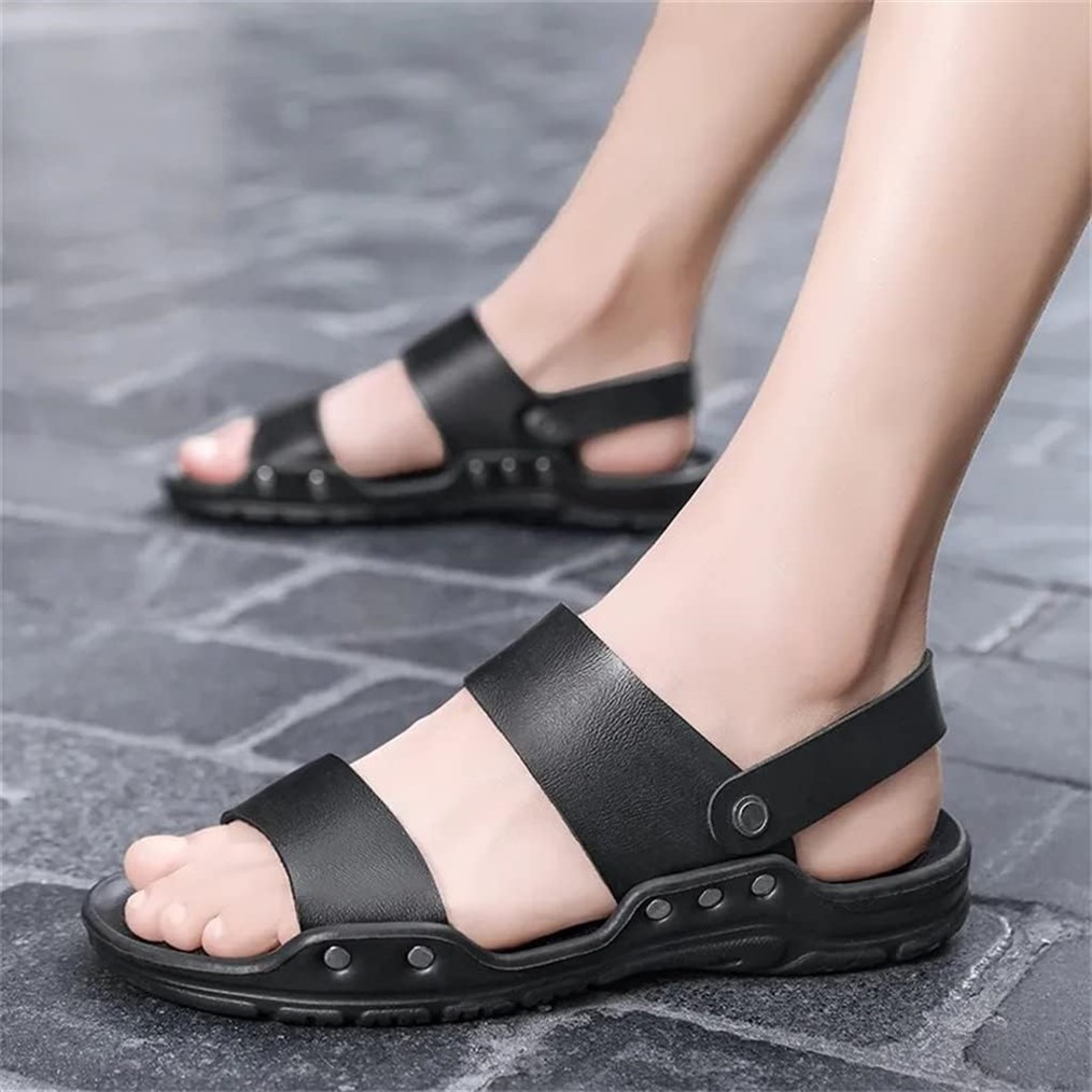 YMGSCC Microfiber Leather Slippers Footwear