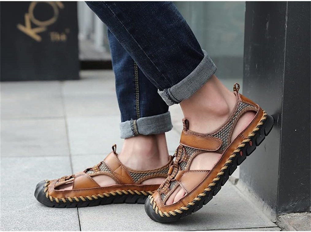 YMGSCC Sandals Non Slip Handmade Sneakers