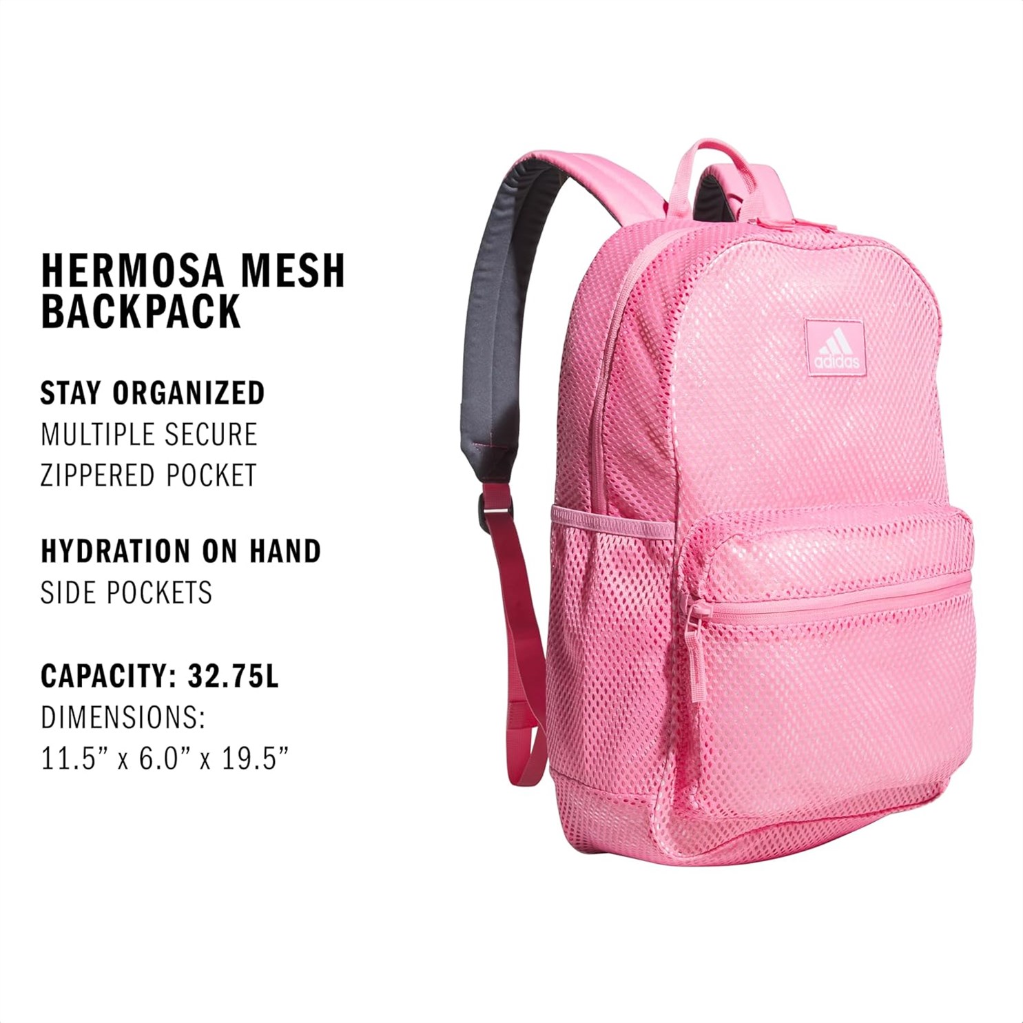 adidas Hermosa Mesh Backpack Bliss