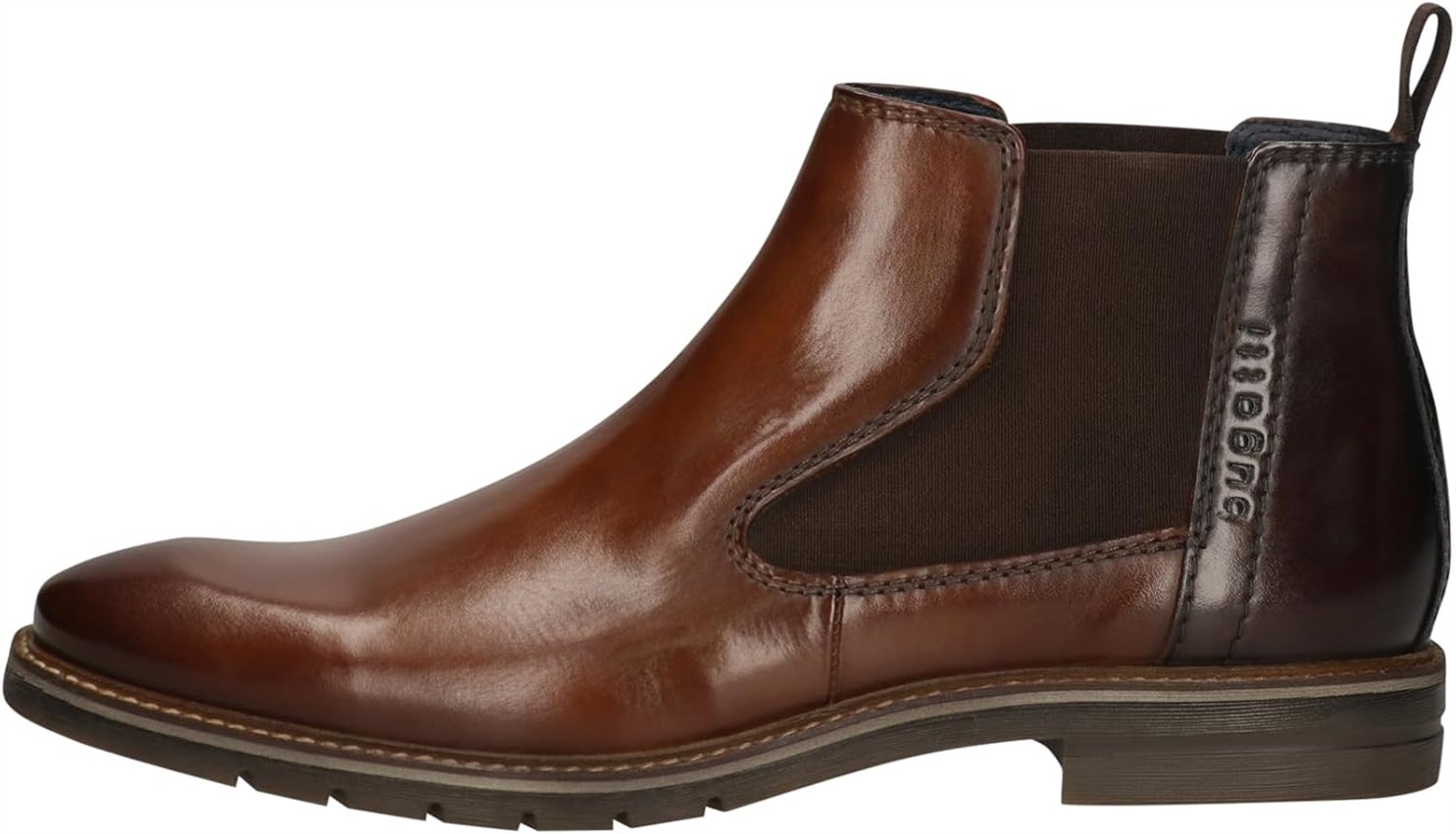bugatti Modern Boots Lining Cognac